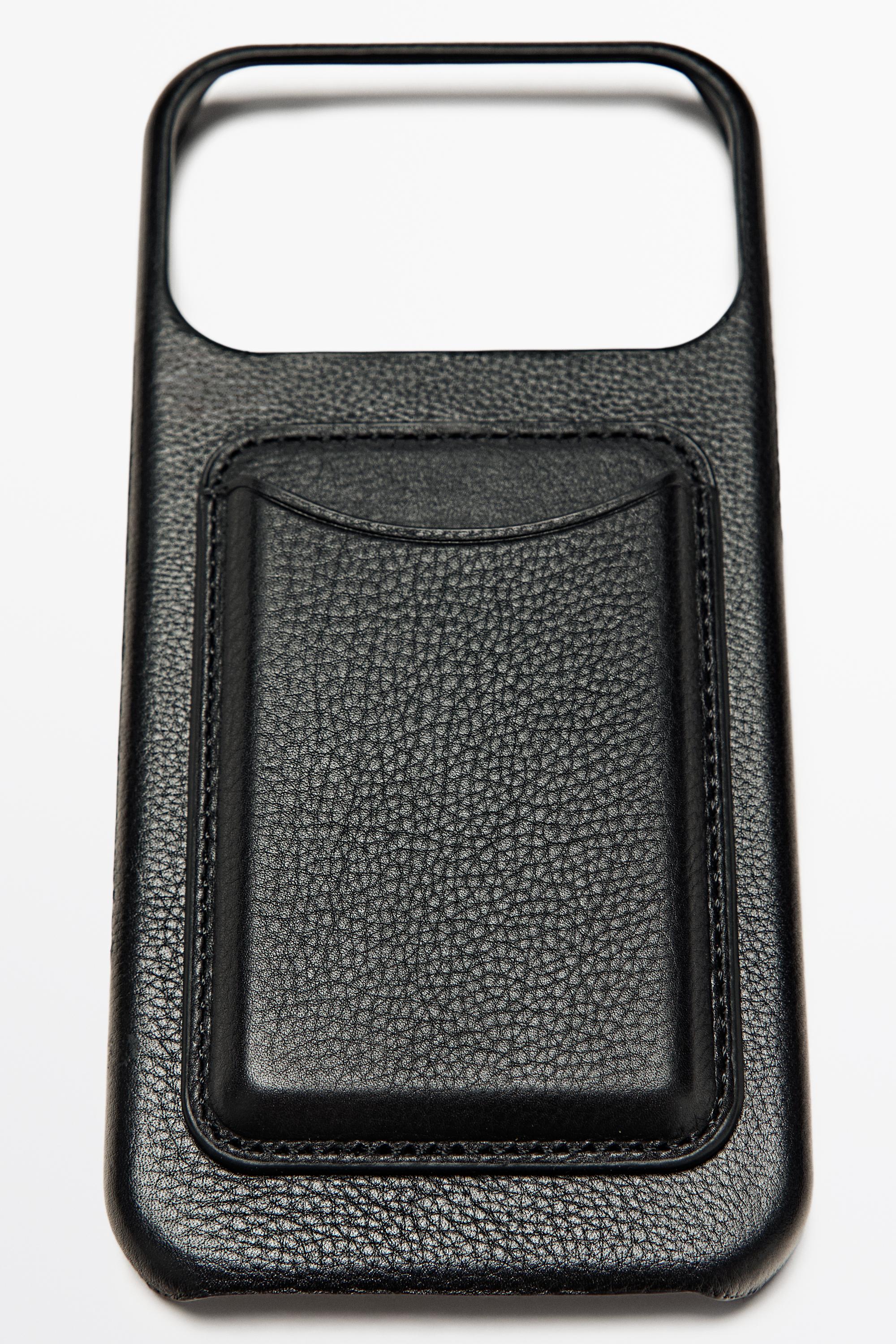 Nappa leather iPhone 17 Pro Max case